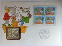 Numisbrief Max und Moritz mit Silbermedaille ab 1 Fr. !!