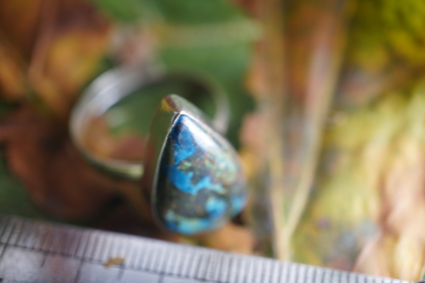 Minerali & Pietre curative: Azurit USA       ring Grösse  Variabel     (Räumung!) – Nuovo e nell'imballaggio originale da Eschenbach SG venduto da topstone 4