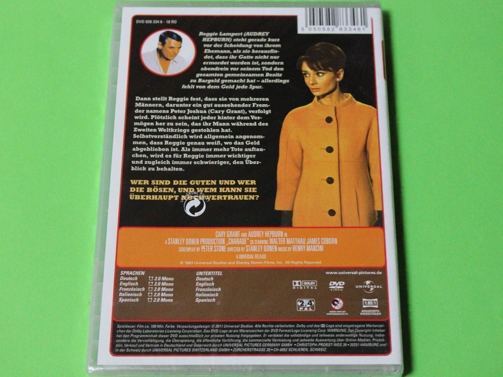 Tutti i DVDs: CHARADE DVD (KLASSIKER!) NEU OVP!!!!!!!! – Nuovo e nell'imballaggio originale da Tübach venduto da JamesStone 2