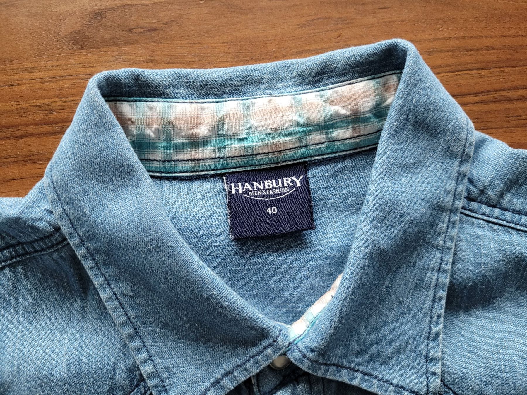 Camicie: schönes Herren Jeans Hemd Gr.40 mit "Perlmutköpfen" – Nuovo (secondo la descrizione) da Birrwil venduto da Mischabel1 3