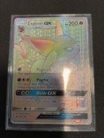 Seltene seltene Espeon GX Vollbildkarte zu verkaufen. 🌈