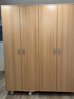Zwei Schränke  furniert