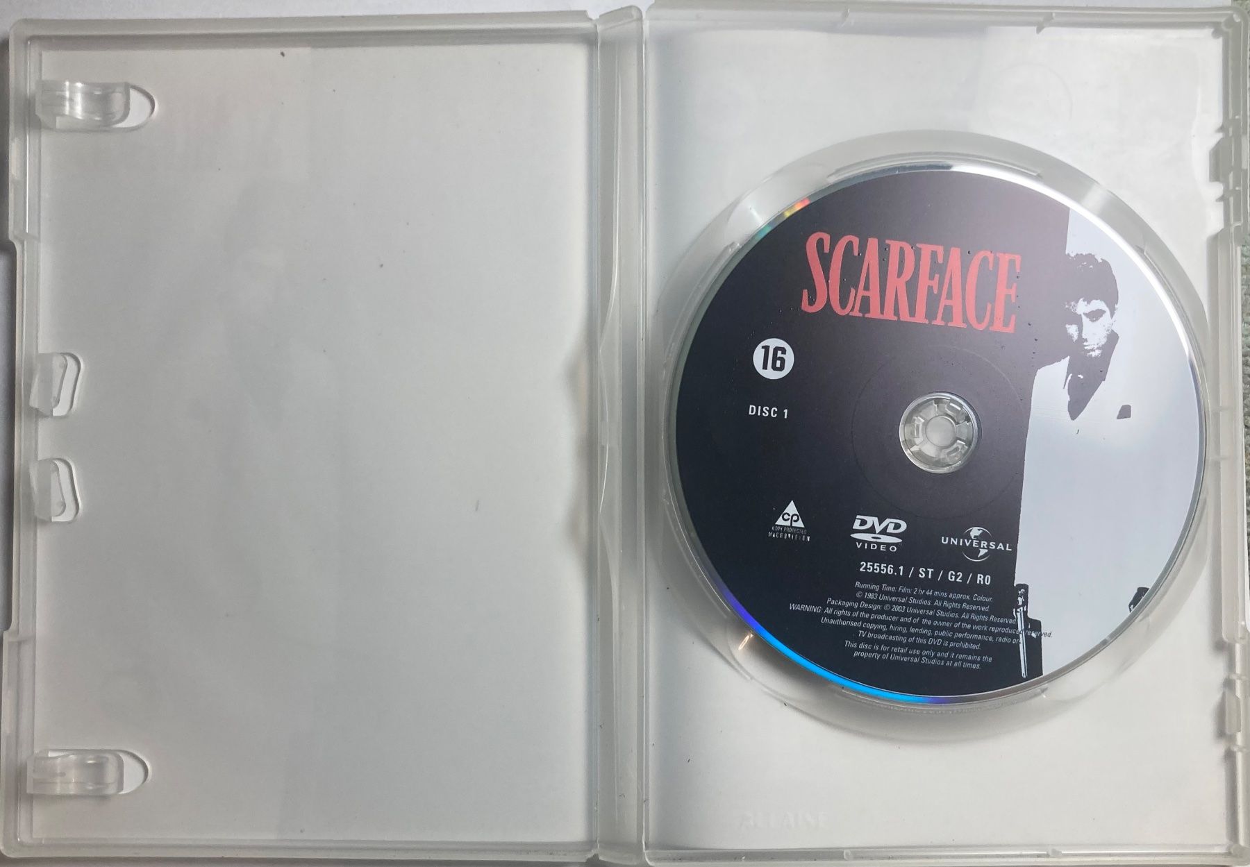 Tutti i DVDs: AL PACINO - SCARFACE – Usato da Poliez-Pittet venduto da Newtown-Records 2
