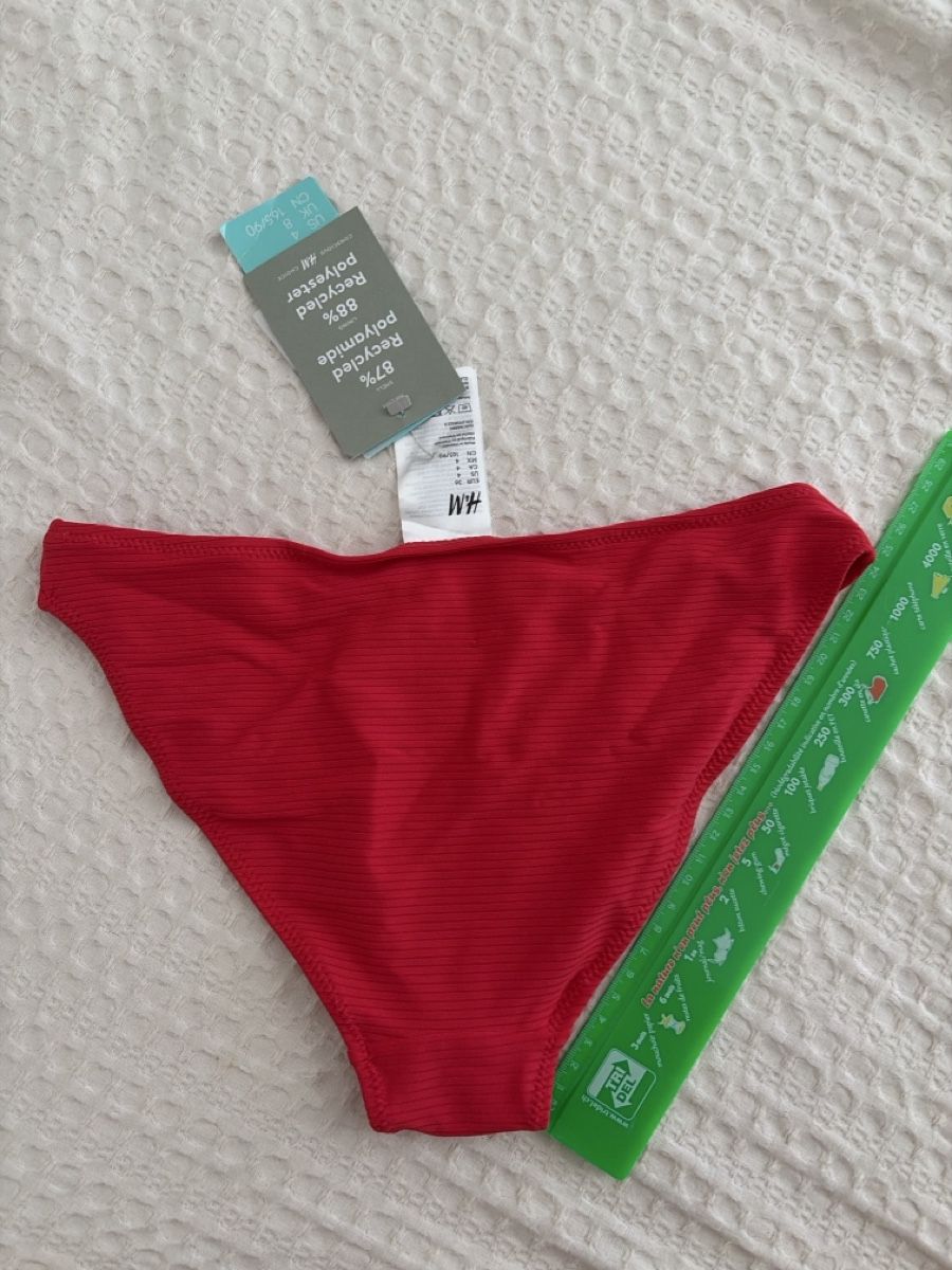 H&M Costumi da bagno & Bikini: Red bikini bottom top size 36 new – Nuovo e nell'imballaggio originale da Commugny venduto da thibbbo 1