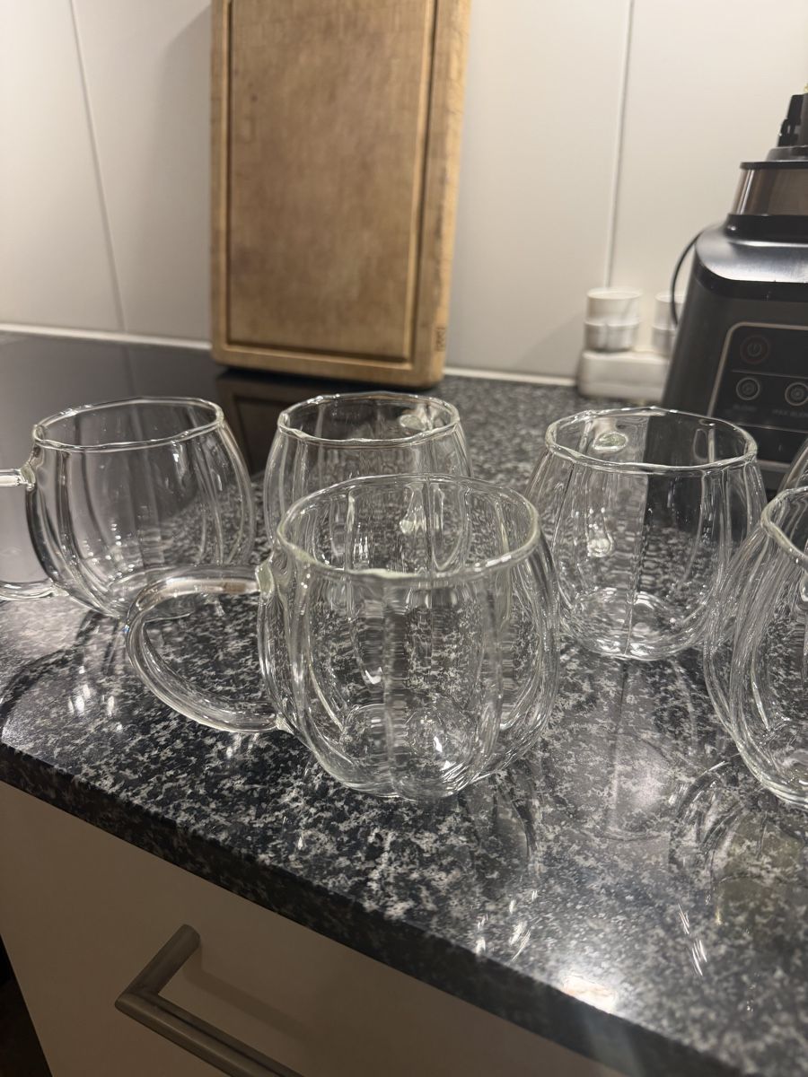 Tazze: 6x Cute Glass Mug 400ml – Nuovo (secondo la descrizione) da Neuhausen am Rheinfall venduto da jen_2bcj 2