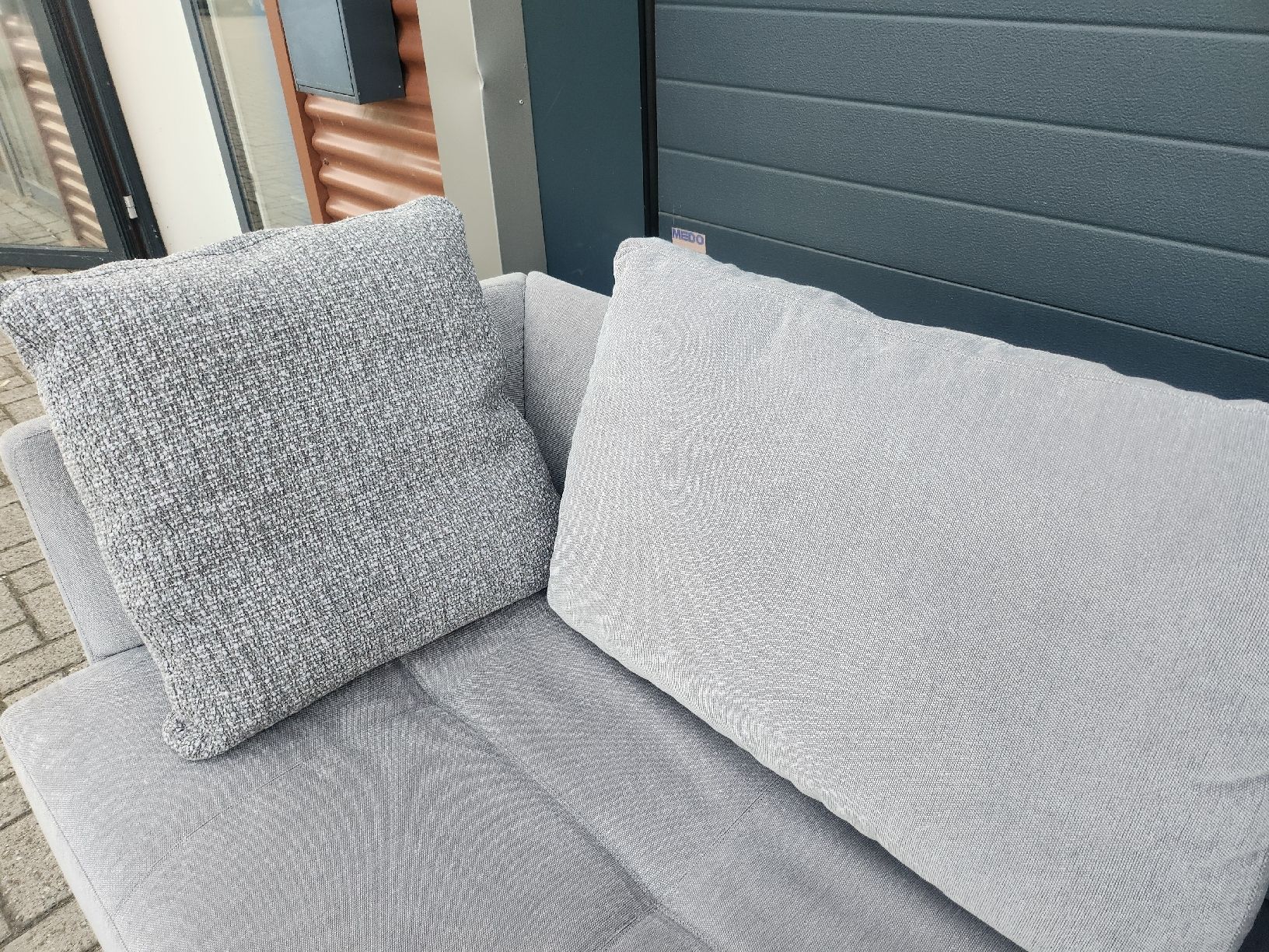 Knoll Divani: Walter Knoll - Prime Time Ecksofa + hocker – Usato da Gelderland venduto da HermsenDesign 3