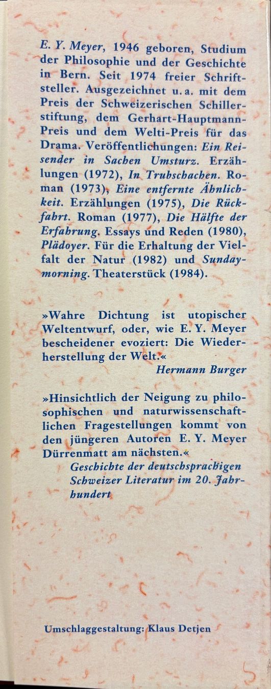 Bücher: Meyer E. Y., Das System des Doktor Maillard – Gebraucht aus Sarnen von Livres 3