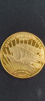 Replik 1933 Double Eagle Goldmünze – Vergoldet
