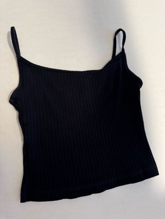 BLACK CROPTOP🎼
