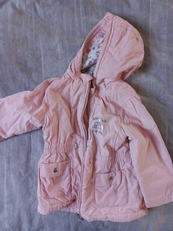 Hübsche Jacke mit Innenjacke - Gr. 86