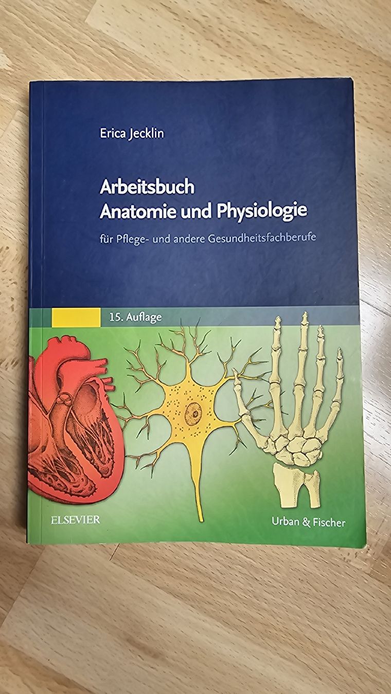Libri: Arbeitsbuch Anatomie/Physiologie, Jecklin – Usato da Suberg venduto da nat_qvg5