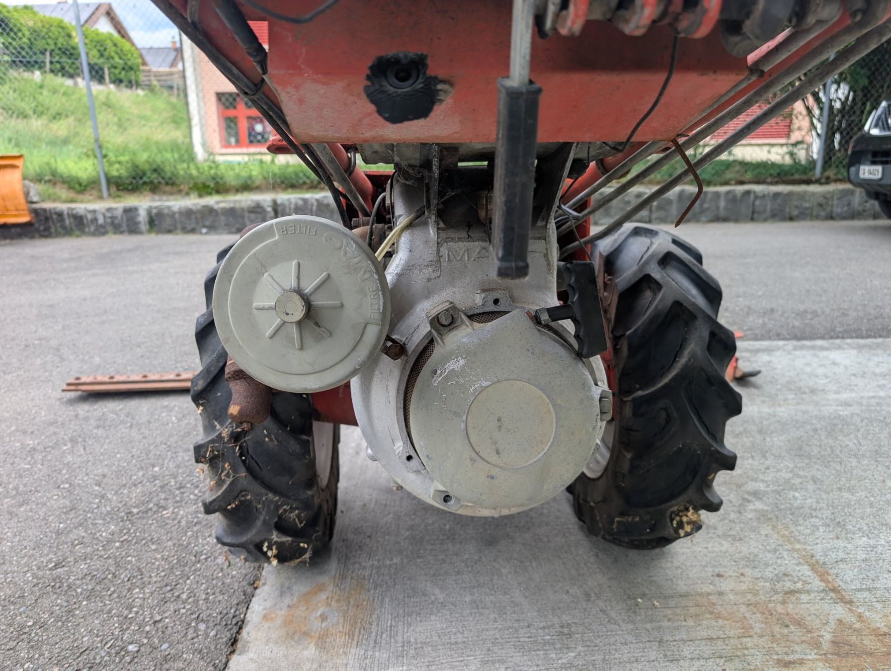 Bucher Tutte le macchine: Bucher M500 Motormäher – Difettoso da Dietschwil venduto da Luchs015 3