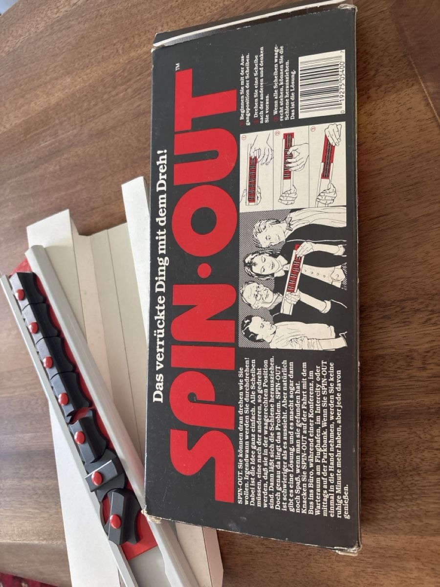 Giochi: Spin-Out Spiel gebraucht im Karton – Usato da Kriens venduto da mir_v8ww 2