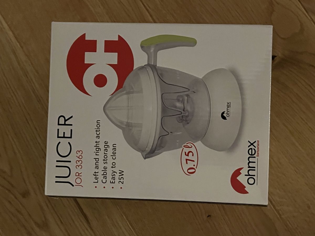 Ohmex Küchengeräte: Juicer – Neu und originalverpackt aus Itingen von alfagt2.0