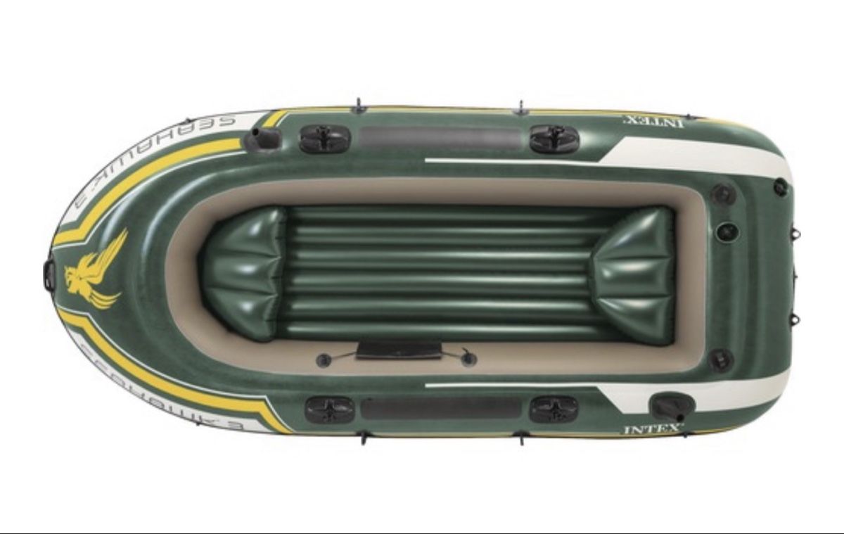 Bateaux: Schlauchboot Intex Seahawk 3 mit Zubehoer – D'occasion à Freienbach par man_y77l 1