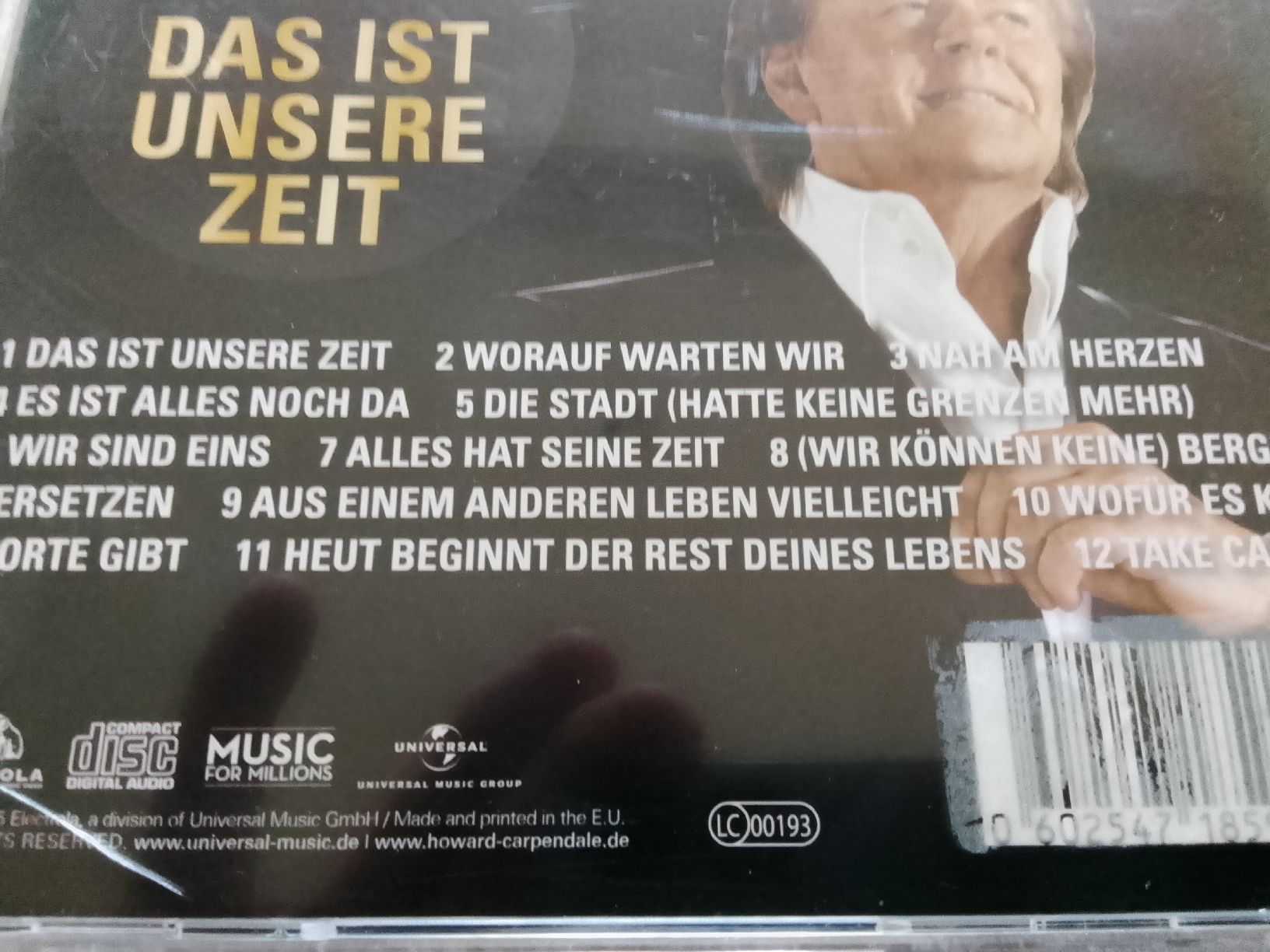 CD: Howard Carpendale – Usato da Liebefeld venduto da CD-Urs 1
