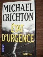 Etat d'urgence de michael Crichton