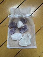 Edelsteine Grundmischung Bergkristall Amethyst ca 200g