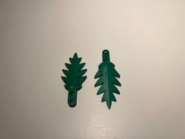 LEGO 6148 2x Palmblatt klein grün 🌴