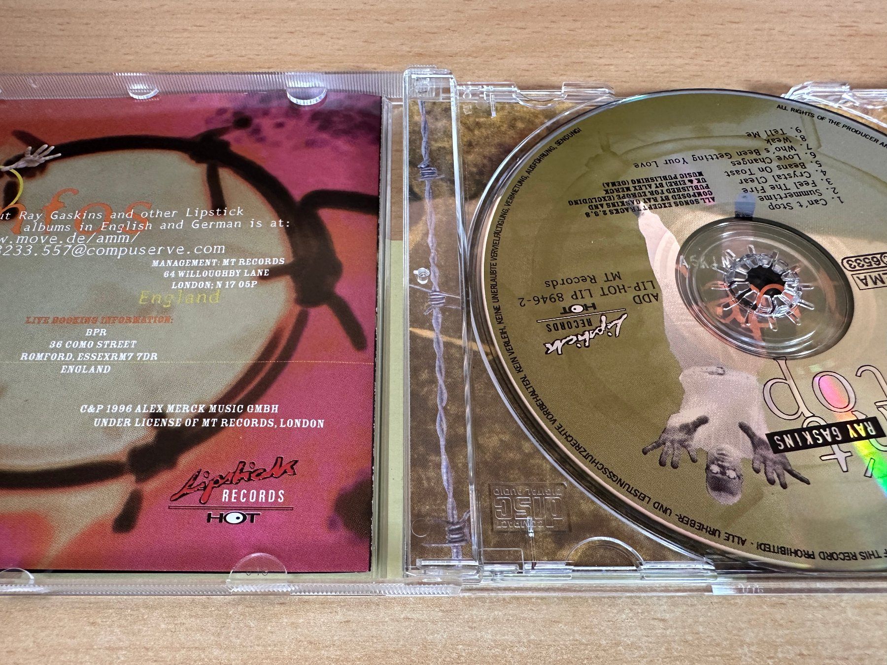 CDs: Ray Gaskins – Can't Stop – Gebraucht aus Rikon im Tösstal von Alpenmutz 2