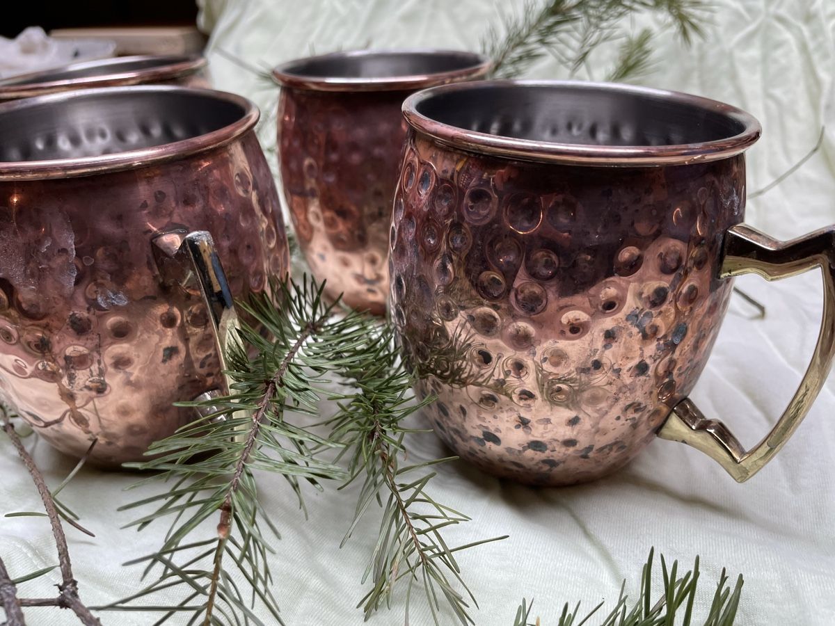 Bicchieri: Moscow Mule Becher 4 Stück – Usato da Siebnen venduto da Starlauf 4