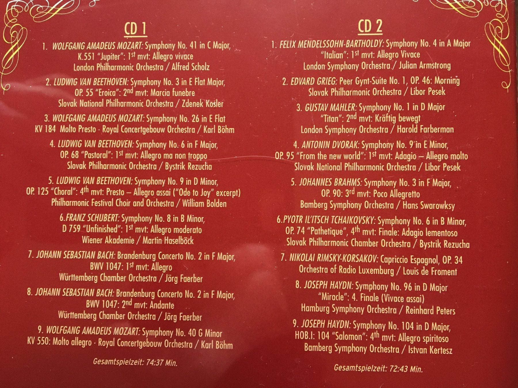 CDs: Festliche Sinfonien 2CDs – D'occasion à Arth par Vrecam51 1