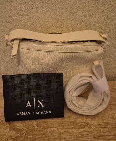Sac bandoulière Armani Exchange blanc  neuf