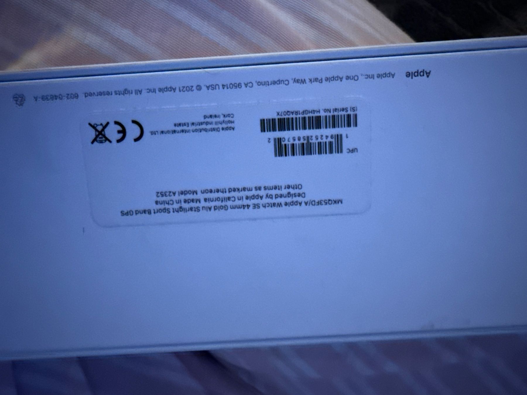 Apple Smartwatch: Apple watch se (44 mm) – Neu (gemäss Beschreibung) aus Biglen von goz_h8dv 1