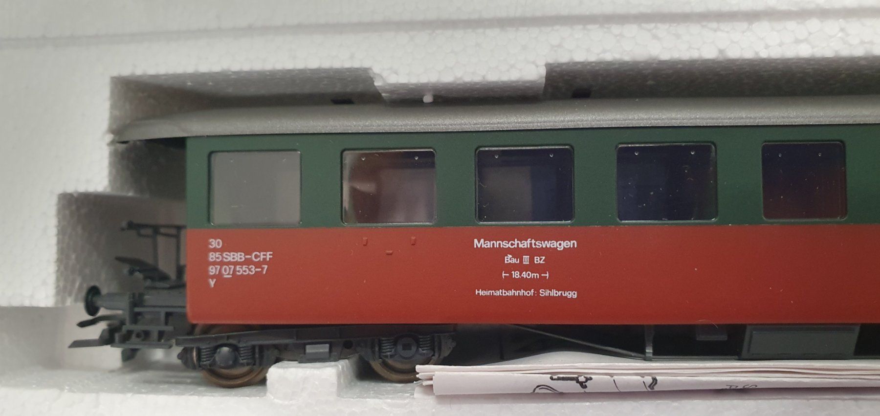 Modelleisenbahnen: RUCO / Roco 15034 SBB Y Mannschaftswagen – Neu und originalverpackt aus Würenlos von jub_nd5j 3