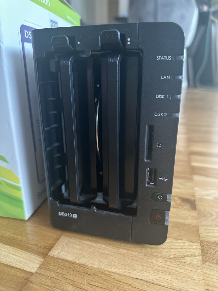 Synology Server: Synology DS213+ NAS mit 2 Festplatten – Nuovo (secondo la descrizione) da Wädenswil venduto da dai_2bcv 2
