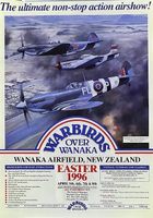 Aviatik Poster Warbirds Wanaka 1996 Flugshow