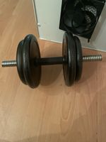 2 Stück Hantel mit 2x 2.5kg und 2x 3.5kg Scheiben