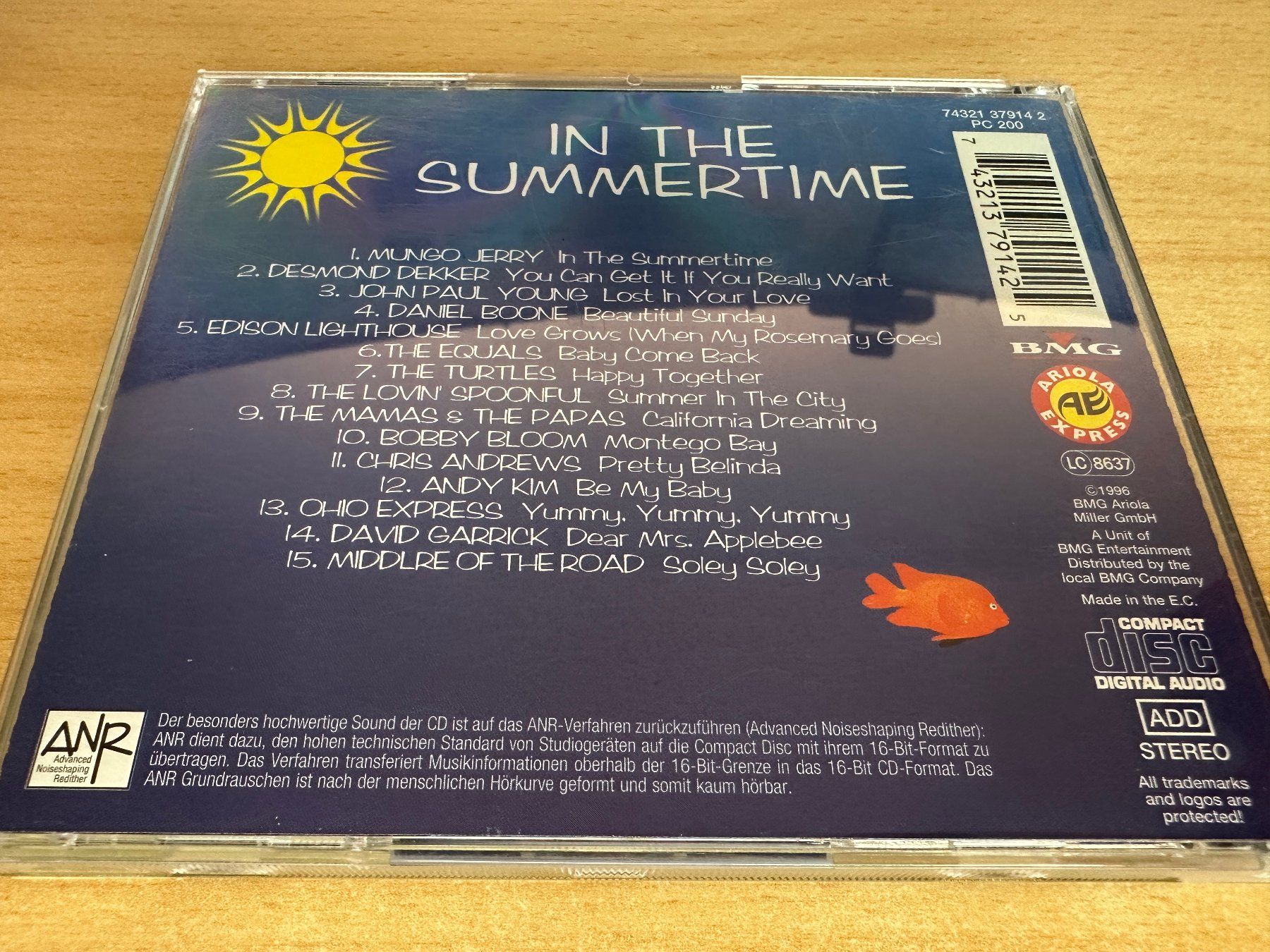 CD: Various – In The Summertime – Usato da Rikon im Tösstal venduto da Alpenmutz 1
