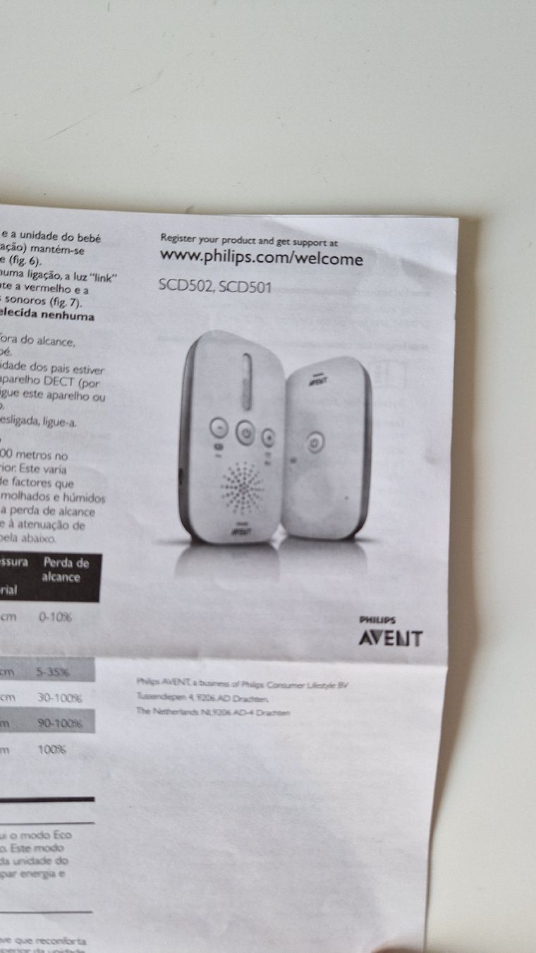 Philips Babyphone: Babyphone Philips Avent – Usato da Wettingen venduto da Diphtong 1