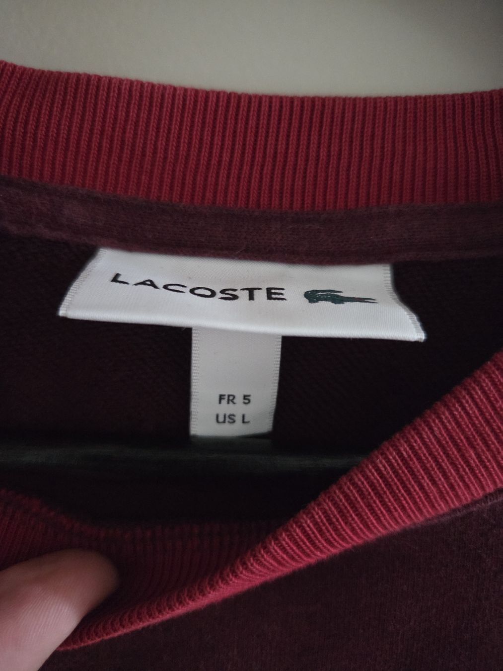 Lacoste Maglioni & Felpe: Lacoste sweater – Usato da Zürich venduto da Valerio__ 2