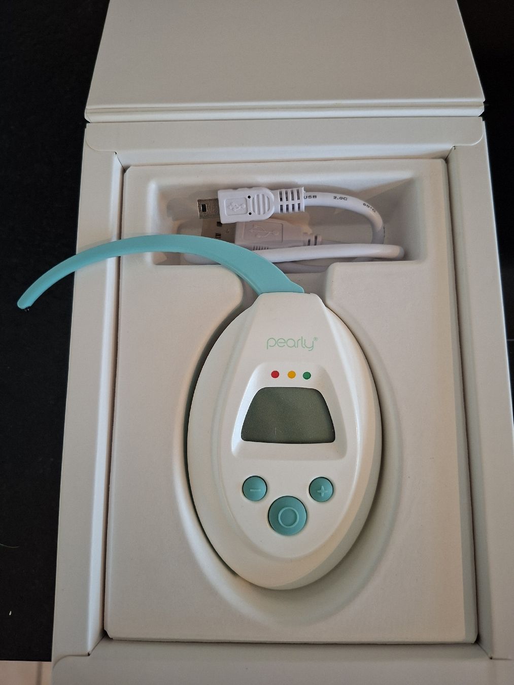 Attrezzature mediche: Pearly Basalthermometer – Usato da Hellsau venduto da Nuedeli.1402