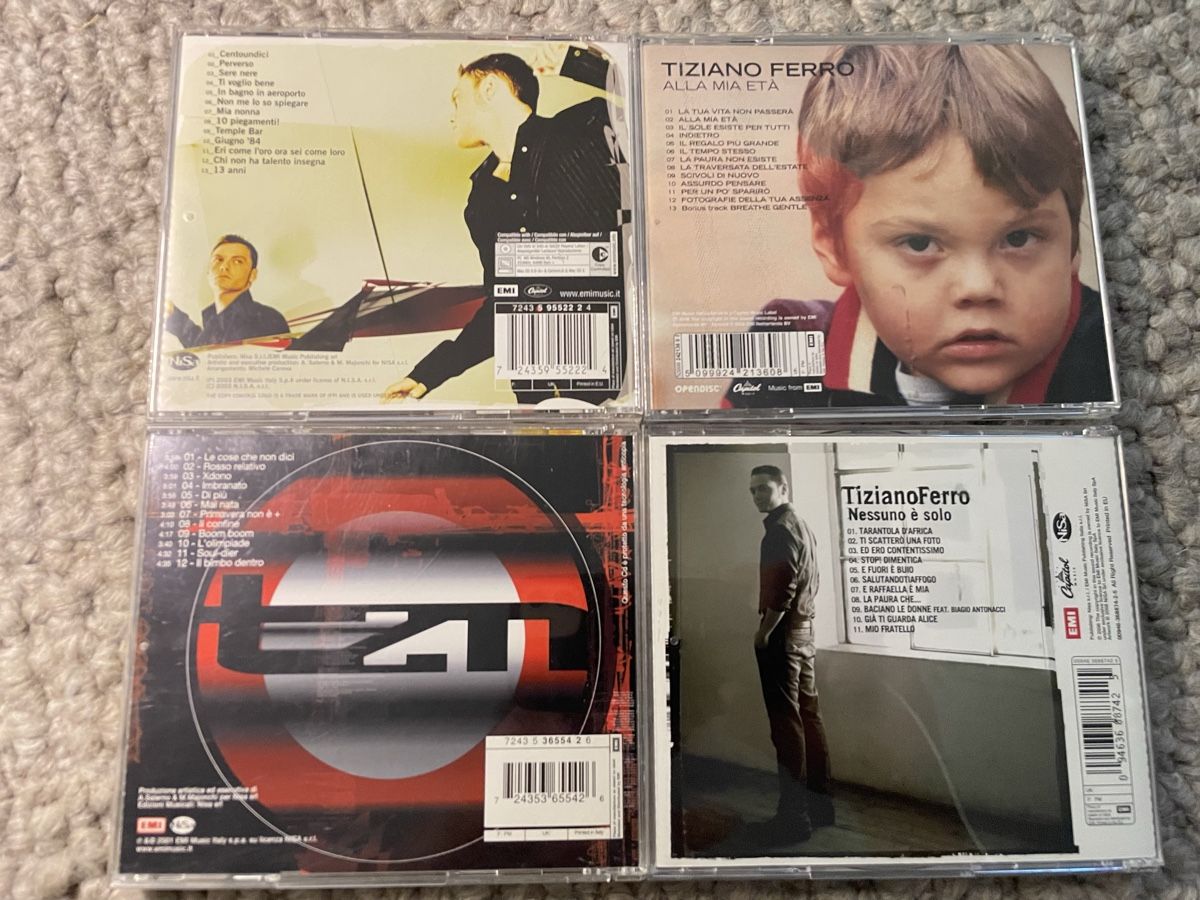 CD: 4x Tiziano Ferro – Usato da Reinach AG venduto da trigger7811 2