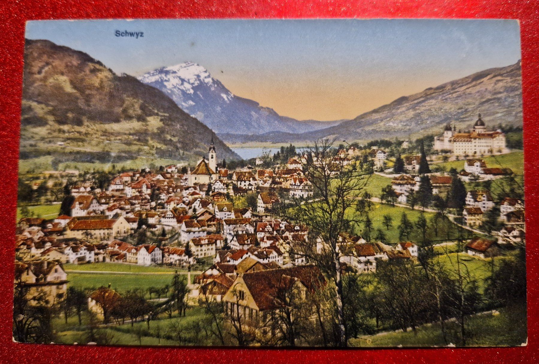 Cartoline postali: Schwyz 1921 – Usato da Melchnau venduto da Arthurius