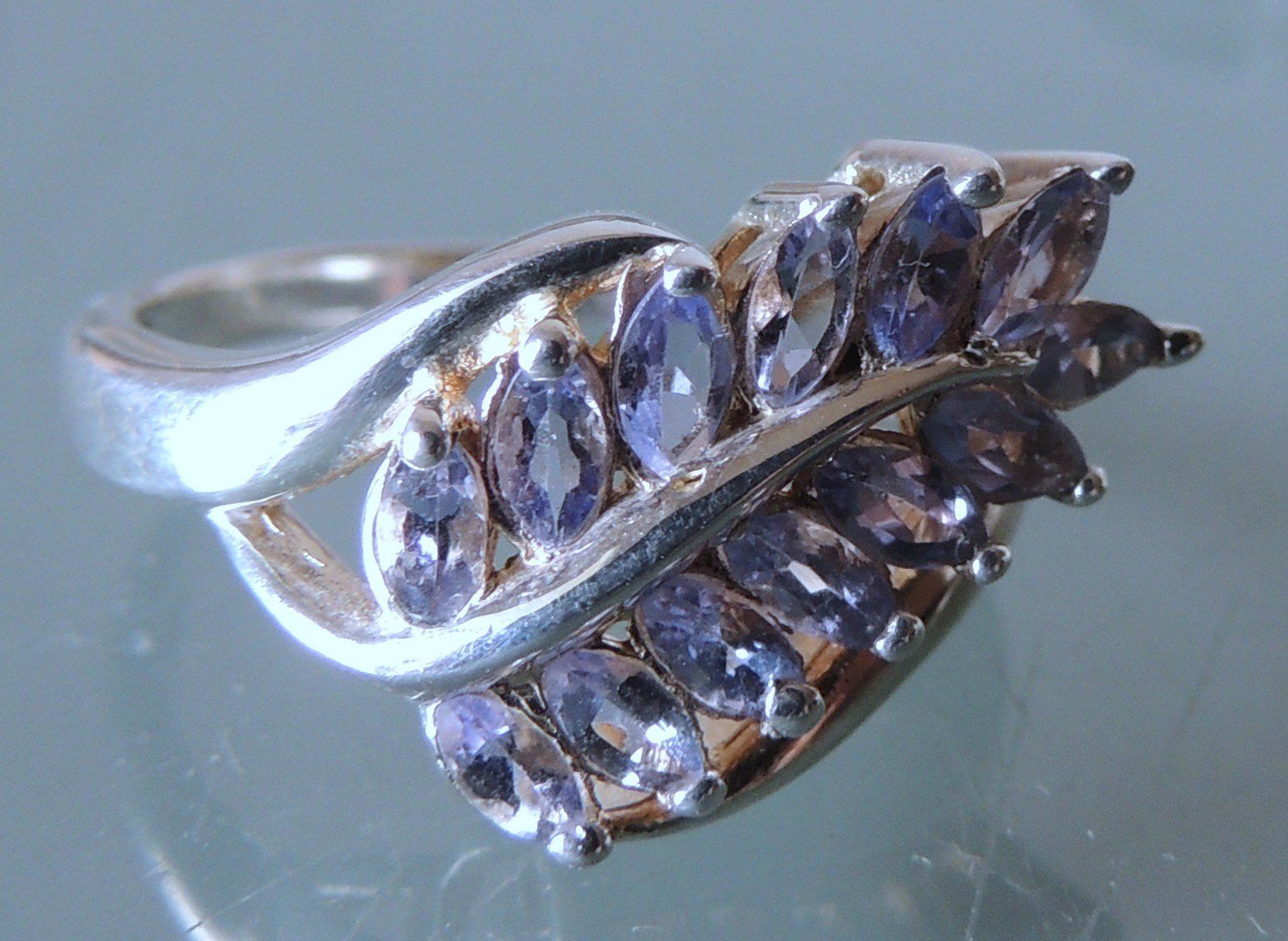 Bagues: Iolith Silber 925 Fingerring Gr. 56 – D'occasion à Waldenburg par schaller707 2