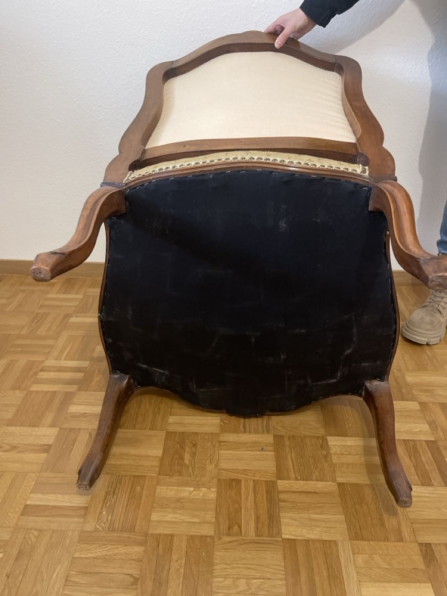 Poltrone: Antiker Sessel / Stuhl mit Armlehne – Usato da dietikon venduto da fernando011 4