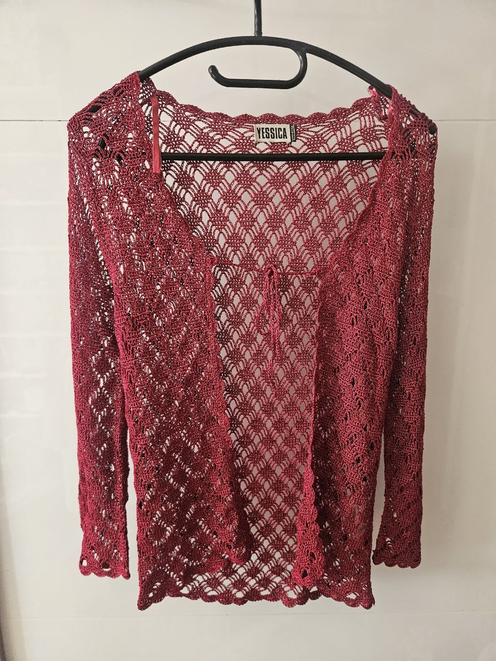 C&A Gilet & Giacche senza maniche: Cardigan crochet neuf – Nuovo (secondo la descrizione) da Les Acacias venduto da minnie6