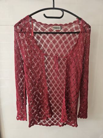 Cardigan crochet neuf