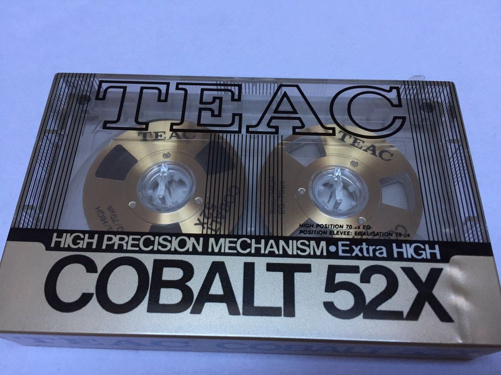 TEAC Cobalt 52X cassette New Japan | Comprare su Ricardo