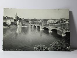 Basel , mittlere Rheinbrücke