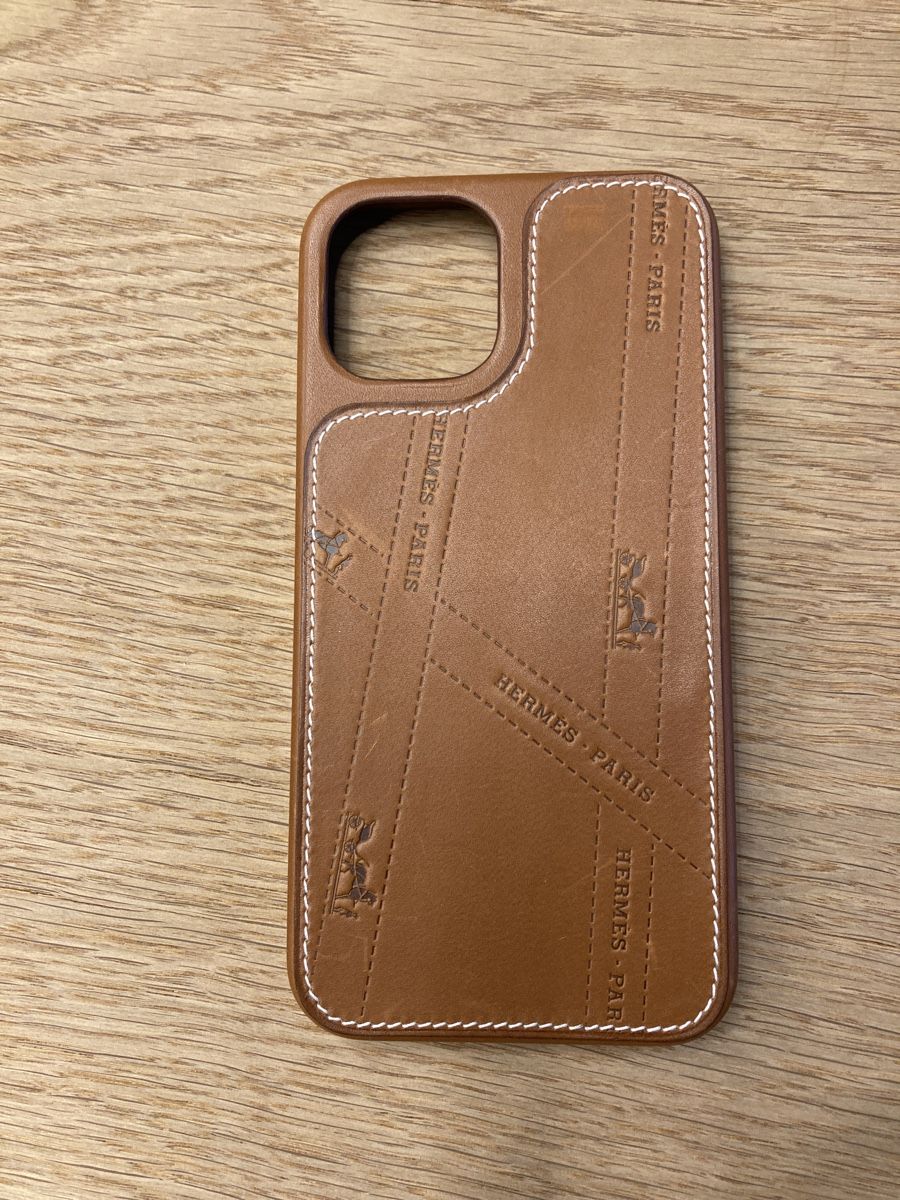 Hermès Covers & Schutzfolien: Hermès Bolduc case with MagSafe for iPhone 12 and iPhone 12 – Neu (gemäss Beschreibung) aus Zug von