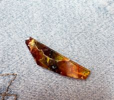 Zink Blende Sphalerit aus Spanien Unikat geschliffen+poliert