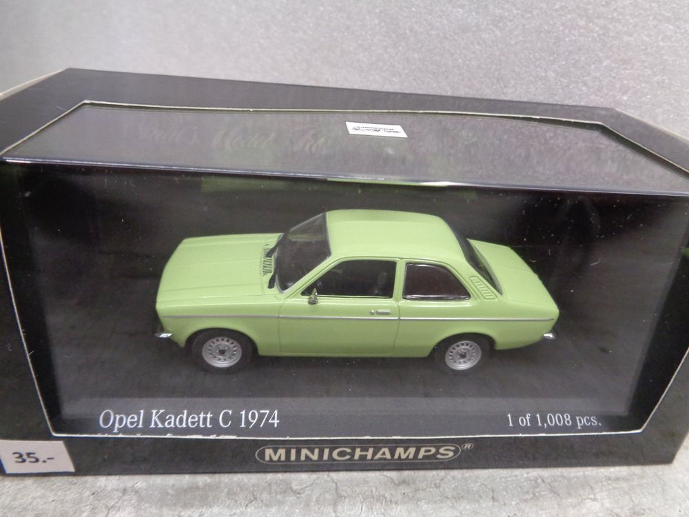 Modèle Réduit Opel Kadett C 1/43 Minichamps - Voiture Miniature Neuve, Collection Auto - Neuf Jamais Ouvert
