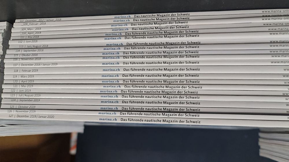 Revues & Magazines: Umfangreiche Sammlung Marina.ch - Zeitschriften: – Neuf (Voir description) à Rheinfelden par ur11er 1