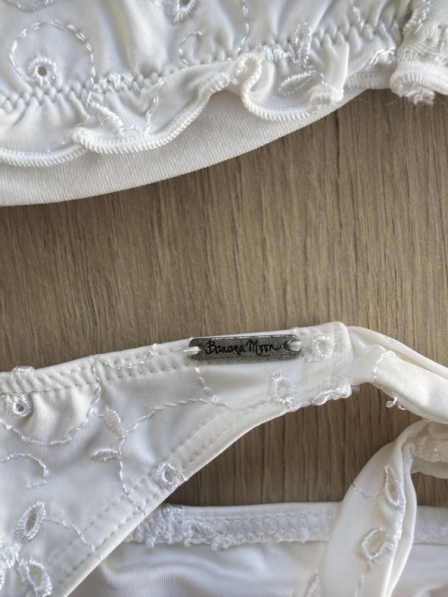 Costumi da bagno & Bikini: Bikini banana moon S weiss – Nuovo (secondo la descrizione) da Däniken SO venduto da NBdesign 1