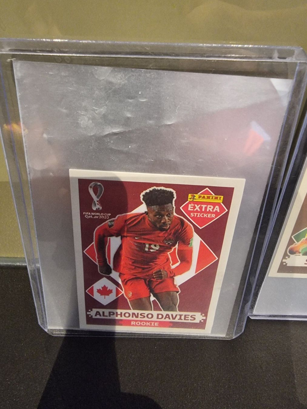 Panini Carte collezionabili: Panini WM 2022 Alphonso Davies & Sadio Mané Extra Sticker – Usato da Buttikon SZ venduto da Limo180 2